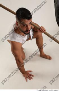 20 2019 01 ATILLA KNEELING POSE WITH SPEAR